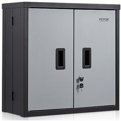VEVOR Opvouwbare muur, metalen garagekluisje gemonteerd op 66 cm gereedschapskist, draagvermogen, verstelbare plank, magnetische bestandshouder voor magazijn, kantoor, thuis, zwart, staallegering, VEVOR Opvouwbare muur, metalen garagekluisje gemonteerd op 66 cm gereedschapskist, draagvermogen, verstelbare plank, magnetische bestandshouder voor magazijn, kantoor, thuis, zwart, staallegering,
