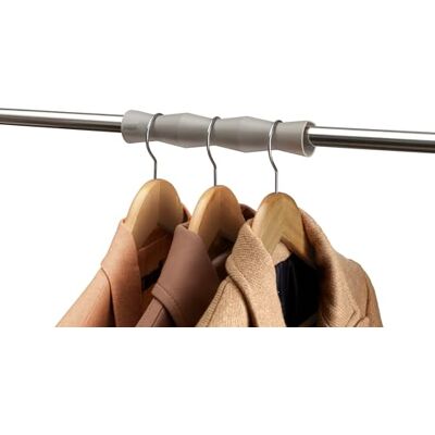 Joseph Joseph Orderly Afstandhouders voor kledingrails, 2 stuks, opslag voor kostuums, jassen en jassen, organizer voor kleerhangers en garderobe Joseph Joseph Orderly Afstandhouders voor kledingrails, 2 stuks, opslag voor kostuums, jassen en jassen, organizer voor kleerhangers en garderobe