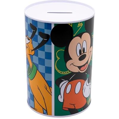 Stor Mickey metalen spaarpot voor kinderen Stor Mickey metalen spaarpot voor kinderen