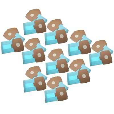vhbw 50x Sacs compatible avec Volta 113 466/113466, U 358 / U358, U 360/S aspirateur papier, 26.1cm x 15.05cm, bleu clair vhbw 50x Sacs compatible avec Volta 113 466/113466, U 358 / U358, U 360/S aspirateur papier, 26.1cm x 15.05cm, bleu clair