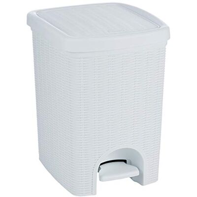 Stefanplast 2075926 Elegance mand, kunststof, 32 x 28 x 39 cm, wit Stefanplast 2075926 Elegance mand, kunststof, 32 x 28 x 39 cm, wit