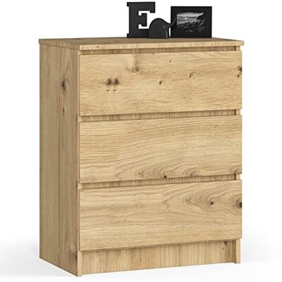AKORD ladekast nachtkastje ladekast ideaal voor kleine voorwerpen rolkast laminaatplaat duurzaam elegant design AKORD ladekast nachtkastje ladekast ideaal voor kleine voorwerpen rolkast laminaatplaat duurzaam elegant design