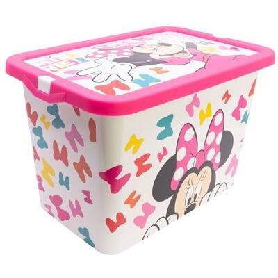 Stor Minnie opbergdoos met kliksluiting, 7 liter Stor Minnie opbergdoos met kliksluiting, 7 liter