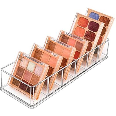 JessLab Lade Organizer, 6 vakken Acryl Make-up Organizer Cosmetische Opslag Sieraden Display voor Kantoor Kledingkast Badkamer Ijdelheid Aanrecht Transparant JessLab Lade Organizer, 6 vakken Acryl Make-up Organizer Cosmetische Opslag Sieraden Display voor Kantoor Kledingkast Badkamer Ijdelheid Aanrecht Transparant