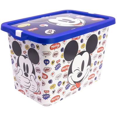Stor Mickey opbergdoos met kliksluiting, 7 liter Stor Mickey opbergdoos met kliksluiting, 7 liter