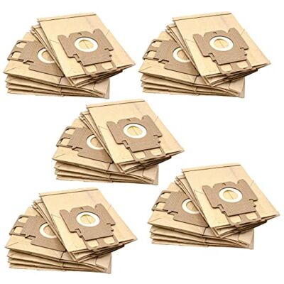 vhbw Lot de 50 sacs d'aspirateur de rechange pour Profectis 104.957-6 106.148-2 Pour aspirateur Papier Type K 21 cm x 13,2 cm Couleur sable vhbw Lot de 50 sacs d'aspirateur de rechange pour Profectis 104.957-6 106.148-2 Pour aspirateur Papier Type K 21 cm x 13,2 cm Couleur sable