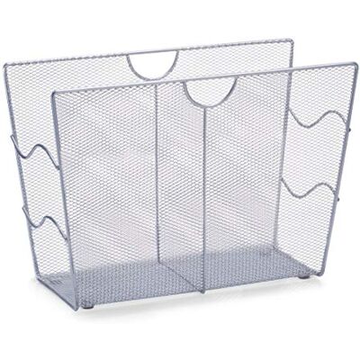 Zeller krantenstandaard van netstof, 39 x 17,5 x 27 cm Zeller krantenstandaard van netstof, 39 x 17,5 x 27 cm