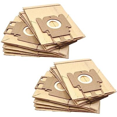 vhbw Lot de 20 sacs d'aspirateur de rechange pour Profectis 104.957-6 106.148-2 Pour aspirateur Papier Type K 21 cm x 13,2 cm Couleur sable vhbw Lot de 20 sacs d'aspirateur de rechange pour Profectis 104.957-6 106.148-2 Pour aspirateur Papier Type K 21 cm x 13,2 cm Couleur sable