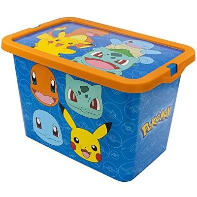 Stor Pokémon opbergdoos met kliksluiting 7 liter Stor Pokémon opbergdoos met kliksluiting 7 liter