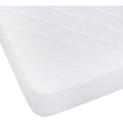 PIKOLIN Home Matrasbeschermer, gewatteerd, met ademende en mijtbestendige vezels, Cama 180-180 x 190/200 cm, wit PIKOLIN Home Matrasbeschermer, gewatteerd, met ademende en mijtbestendige vezels, Cama 180-180 x 190/200 cm, wit