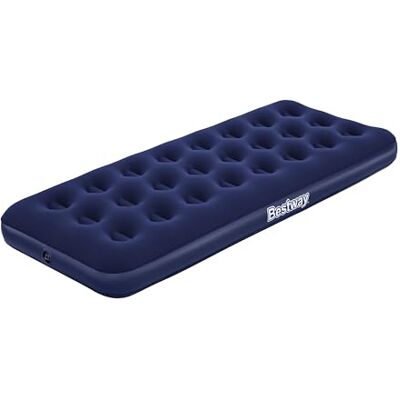 Bestway matras 'comfort' éénpersoons opblaasbare matras blauw 185 x 76 x 22 cm Bestway matras 'comfort' éénpersoons opblaasbare matras blauw 185 x 76 x 22 cm