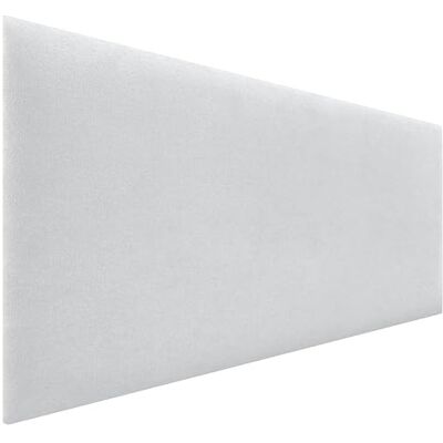 DHOME Hoofdbord van gladde stof, gestoffeerd, effen, van gladde stof, hoogte 70 cm, dikte 4 cm of 8 cm, voor bevestiging aan de muur, absorberend, hoofdeinde voor slaapkamer en bed (wit, 160 cm, dikte DHOME Hoofdbord van gladde stof, gestoffeerd, effen, van gladde stof, hoogte 70 cm, dikte 4 cm of 8 cm, voor bevestiging aan de muur, absorberend, hoofdeinde voor slaapkamer en bed (wit, 160 cm, dikte