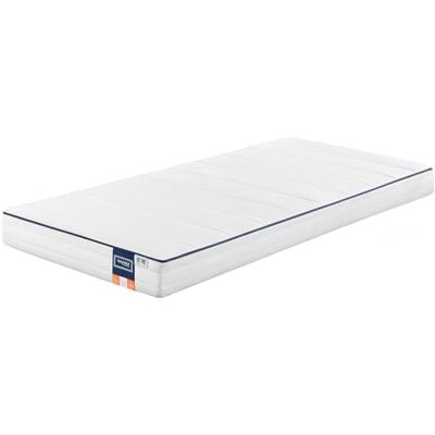 VASAGLE Matras 90 x 200 cm, van geltraagschuim, gemiddelde hardheid, H3, 7 zones, ademend, afneembare overtrek, machinewasbaar, 12 cm dik, wit, RMZ102W101 VASAGLE Matras 90 x 200 cm, van geltraagschuim, gemiddelde hardheid, H3, 7 zones, ademend, afneembare overtrek, machinewasbaar, 12 cm dik, wit, RMZ102W101