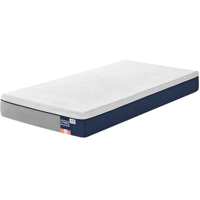 VASAGLE Matras 90 x 200 cm, van geltraagschuim, gemiddelde hardheid, H3, 7 zones, ademend, afneembare overtrek, machinewasbaar, 20 cm dik, blauw, RMZ122QZ01 VASAGLE Matras 90 x 200 cm, van geltraagschuim, gemiddelde hardheid, H3, 7 zones, ademend, afneembare overtrek, machinewasbaar, 20 cm dik, blauw, RMZ122QZ01