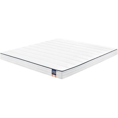 VASAGLE Matras 160 x 200 cm, dubbel, van traagschuim, gel, gemiddelde hardheid, H3, 7 zones, ademend, afneembare overtrek, machinewasbaar, 12 cm dik, wit, RMZ105W101 Matelas Ergonomique, Soutien 7 Zones, Housse Lavable, Blanc, Collection MOSEY, RMZ105W1 VASAGLE Matras 160 x 200 cm, dubbel, van traagschuim, gel, gemiddelde hardheid, H3, 7 zones, ademend, afneembare overtrek, machinewasbaar, 12 cm dik, wit, RMZ105W101 Matelas Ergonomique, Soutien 7 Zones, Housse Lavable, Blanc, Collection MOSEY, RMZ105W1