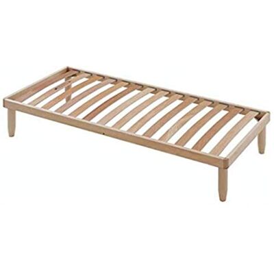EvergreenWeb Bedbodem voor eenpersoonsbed, 90 x 190 cm, massief houten frame, frame van natuurlijk beukenhout, comfort voor kinderen en volwassenen, met 4 geïntegreerde poten, afgewerkte hoogte 35 EvergreenWeb Bedbodem voor eenpersoonsbed, 90 x 190 cm, massief houten frame, frame van natuurlijk beukenhout, comfort voor kinderen en volwassenen, met 4 geïntegreerde poten, afgewerkte hoogte 35