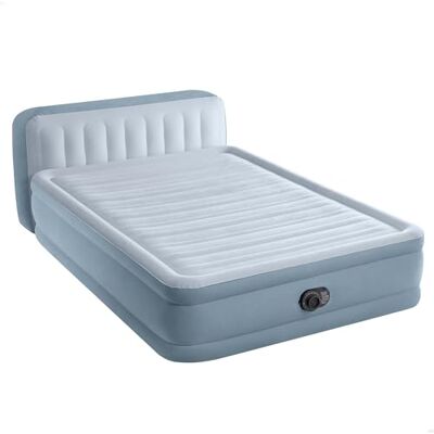 Intex Dura-Beam Deluxe Opblaasbaar pluche bed 152 x 236 x 86 cm, meerkleurig (1) Intex Dura-Beam Deluxe Opblaasbaar pluche bed 152 x 236 x 86 cm, meerkleurig (1)