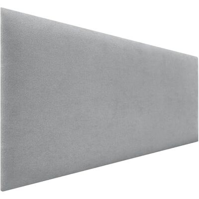 DHOME Hoofdbord van gladde stof, gestoffeerd, effen, van gladde stof, hoogte 70 cm, dikte 4 cm of 8 cm, voor bevestiging aan de muur, absorberend, hoofdeinde voor slaapkamer en bed (lichtgrijs, 140 cm DHOME Hoofdbord van gladde stof, gestoffeerd, effen, van gladde stof, hoogte 70 cm, dikte 4 cm of 8 cm, voor bevestiging aan de muur, absorberend, hoofdeinde voor slaapkamer en bed (lichtgrijs, 140 cm