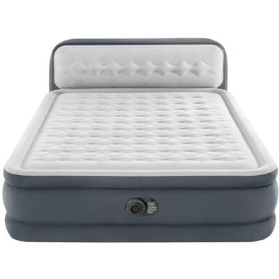 Intex Queen Ultra Plush 64448ND Airbed W/Fibre Tech RP opgeblazen hoofdeinde van katoenvezel, maat 152 x 236 x 86 cm Intex Queen Ultra Plush 64448ND Airbed W/Fibre Tech RP opgeblazen hoofdeinde van katoenvezel, maat 152 x 236 x 86 cm