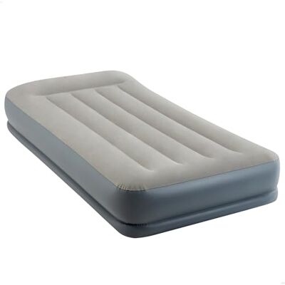 Intex Pillow Rest Mid-Rise luchtbed eenpersoons 64116ND Intex Pillow Rest Mid-Rise luchtbed eenpersoons 64116ND