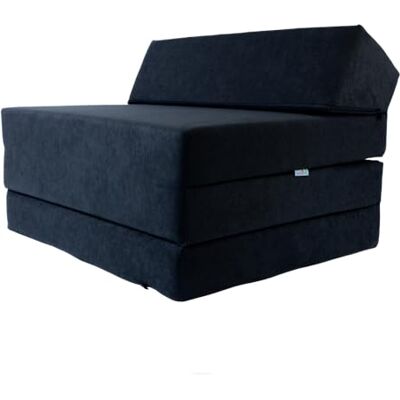 FORTISLINE Opvouwbaar logeermatras, afmetingen 200 x 70 x 10 cm (zwart) FORTISLINE Opvouwbaar logeermatras, afmetingen 200 x 70 x 10 cm (zwart)