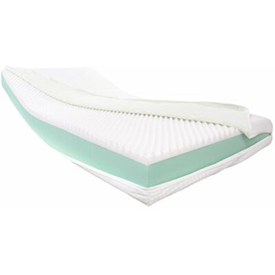 Dibapur ® Visco Orthopedische koudschuimmatras met gladde overtrek, 16,2 cm, Made in Germany, 140 x 180 cm Dibapur ® Visco Orthopedische koudschuimmatras met gladde overtrek, 16,2 cm, Made in Germany, 140 x 180 cm