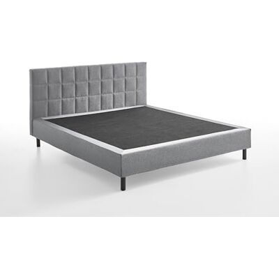Atlantic Home Collection Nikola kofferbakbed zonder matras, 180 x 200 cm, lichtgrijs Atlantic Home Collection Nikola kofferbakbed zonder matras, 180 x 200 cm, lichtgrijs