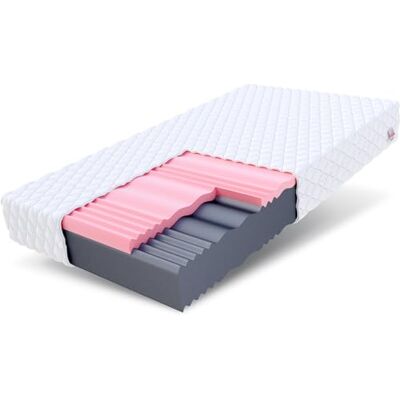 FDM SELECT MAX Matras 100 x 200 cm, traagschuim, dikte 18 cm, hardheid, H3 H4, tweezijdig matras, 7 comfortzones, wasbaar, Oeko-Tex hypoallergeen FDM SELECT MAX Matras 100 x 200 cm, traagschuim, dikte 18 cm, hardheid, H3 H4, tweezijdig matras, 7 comfortzones, wasbaar, Oeko-Tex hypoallergeen