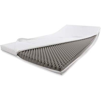 Dibapur ® OTTO: koudschuimmatras, topper, matrasoplegger, matrasversterking, massage (110 x 200 cm) Dibapur ® OTTO: koudschuimmatras, topper, matrasoplegger, matrasversterking, massage (110 x 200 cm)