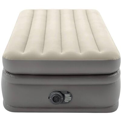 Intex Twin Comfort 64162 Air Matras met Tech RP-vezel, opgeblazen formaat: 99 x 191 x 51 cm Intex Twin Comfort 64162 Air Matras met Tech RP-vezel, opgeblazen formaat: 99 x 191 x 51 cm