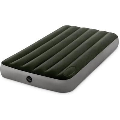 Intex Dura-Beam 64761E Matelas gonflable standard Fiber-Tech – Twin Size – Pompe à pied intégrée – Hauteur du lit de 25,4 cm – Capacité de poids de 136,1 kg Intex Dura-Beam 64761E Matelas gonflable standard Fiber-Tech – Twin Size – Pompe à pied intégrée – Hauteur du lit de 25,4 cm – Capacité de poids de 136,1 kg