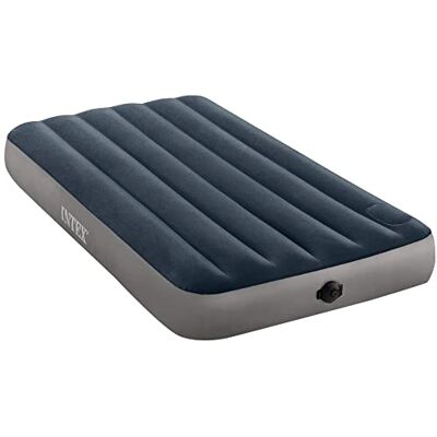 Intex Twin Dura-Beam Single-High Airbed W/2-Step Pump Intex Twin Dura-Beam Single-High Airbed W/2-Step Pump