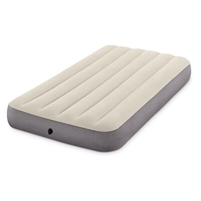 Intex Luchtbed Single High 1 persoon, 99 x 191 x 25 cm, beige Intex Luchtbed Single High 1 persoon, 99 x 191 x 25 cm, beige