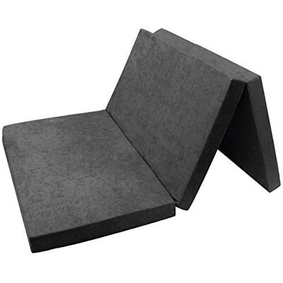 FORTISLINE Vouwmatras Gastenmatras 10. Grijs XXL 195x120x7cm W396_10 FORTISLINE Vouwmatras Gastenmatras 10. Grijs XXL 195x120x7cm W396_10