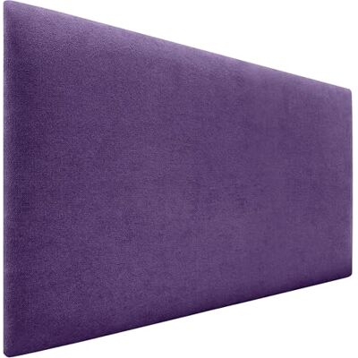 DHOME Hoofdbord van gladde stof, effen, van gladde stof, hoogte 70 cm, dikte 4 cm of 8 cm, voor bevestiging aan de muur, absorberend, hoofdeinde voor slaapkamer en bed (lila, 90 cm, dikte 8 cm) DHOME Hoofdbord van gladde stof, effen, van gladde stof, hoogte 70 cm, dikte 4 cm of 8 cm, voor bevestiging aan de muur, absorberend, hoofdeinde voor slaapkamer en bed (lila, 90 cm, dikte 8 cm)
