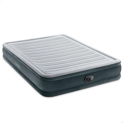 Intex Queen Comfort 67770ND Fiber-Tech RP luchtmatras, opgeblazen, 152 x 203 x 33 cm Intex Queen Comfort 67770ND Fiber-Tech RP luchtmatras, opgeblazen, 152 x 203 x 33 cm