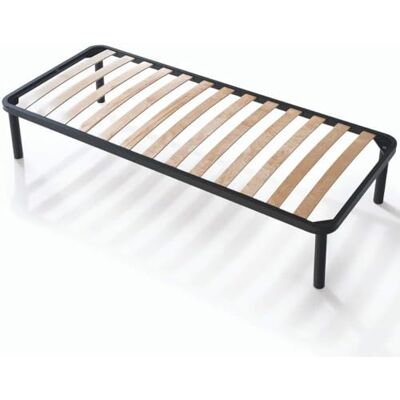 EvergreenWeb Eenpersoons Houten lattenbodem 90x195 Orthopedisch Versterkt 4 Afneembare Poten, IJzeren Draagstructuur, Lattenbodem voor alle soorten Bedden en Matrassen Aanbieding EvergreenWeb Eenpersoons Houten lattenbodem 90x195 Orthopedisch Versterkt 4 Afneembare Poten, IJzeren Draagstructuur, Lattenbodem voor alle soorten Bedden en Matrassen Aanbieding