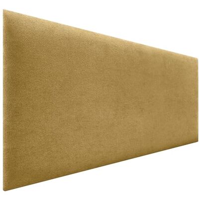 DHOME Hoofdbord van gladde stof, gestoffeerd, effen, van gladde stof, hoogte 70 cm, dikte 4 cm of 8 cm, voor bevestiging aan de muur, absorberend, hoofdeinde voor slaapkamer en bed (mosterd, 150 cm DHOME Hoofdbord van gladde stof, gestoffeerd, effen, van gladde stof, hoogte 70 cm, dikte 4 cm of 8 cm, voor bevestiging aan de muur, absorberend, hoofdeinde voor slaapkamer en bed (mosterd, 150 cm