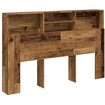 vidaXL Hoofdeindekast oud hout 160 x 19 x 103,5 cm vidaXL Hoofdeindekast oud hout 160 x 19 x 103,5 cm