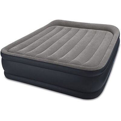 Intex QUEEN DELUXE PILLOW REST AIRBED W/FIBER-TECH BIP Intex QUEEN DELUXE PILLOW REST AIRBED W/FIBER-TECH BIP