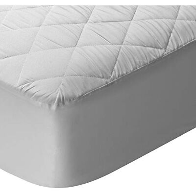 PIKOLIN Home Silktouch Matrasbeschermer, gewatteerd, ademend, Öko-Tex gecertificeerd, voor bedden van 90 tot 32 cm hoogte, topper 90 x 190/200 cm PIKOLIN Home Silktouch Matrasbeschermer, gewatteerd, ademend, Öko-Tex gecertificeerd, voor bedden van 90 tot 32 cm hoogte, topper 90 x 190/200 cm