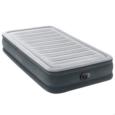 Intex Comfort Plush luchtbed Twin 99 x 191 x 33 cm met ingebouwde elektrische pomp Intex Comfort Plush luchtbed Twin 99 x 191 x 33 cm met ingebouwde elektrische pomp