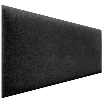 DHOME Hoofdbord van gladde stof, gestoffeerd, effen, van gladde stof, hoogte 70 cm, dikte 4 cm of 8 cm, voor bevestiging aan de muur, absorberend, hoofdeinde voor slaapkamer en bed (zwart, 160 cm DHOME Hoofdbord van gladde stof, gestoffeerd, effen, van gladde stof, hoogte 70 cm, dikte 4 cm of 8 cm, voor bevestiging aan de muur, absorberend, hoofdeinde voor slaapkamer en bed (zwart, 160 cm
