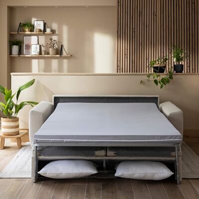 Terre de Nuit Matras voor slaapbank, inklapbaar, schuim, 135 x 185 cm Terre de Nuit Matras voor slaapbank, inklapbaar, schuim, 135 x 185 cm