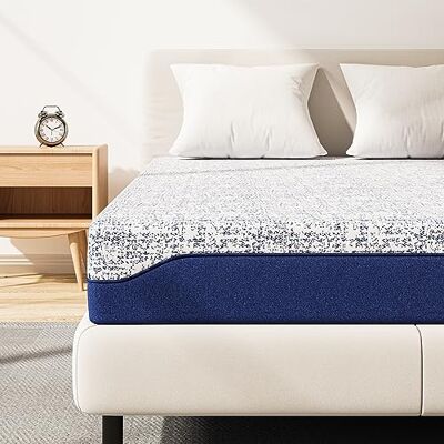 BedStory Matras 140 x 200 cm, 2 hardheidsniveaus H3-H4 en H5, 20 cm hoog, traagschuim van 7 zones met wasbare overtrek, Öko-Tex gecertificeerd BedStory Matras 140 x 200 cm, 2 hardheidsniveaus H3-H4 en H5, 20 cm hoog, traagschuim van 7 zones met wasbare overtrek, Öko-Tex gecertificeerd