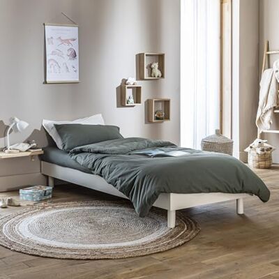 Terre de Nuit Basis Set van massief hout, gebroken wit, 90 x 200 cm Terre de Nuit Basis Set van massief hout, gebroken wit, 90 x 200 cm