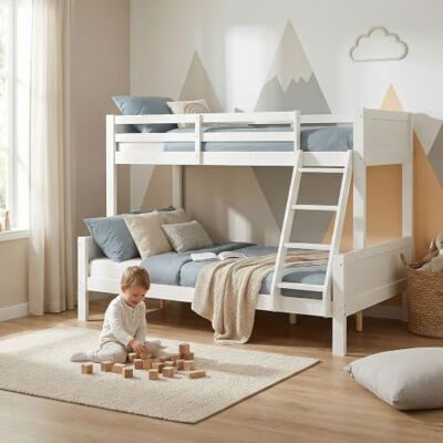 Homestyle4u Driepersoonsbed voor kinderen Homestyle4u Driepersoonsbed voor kinderen