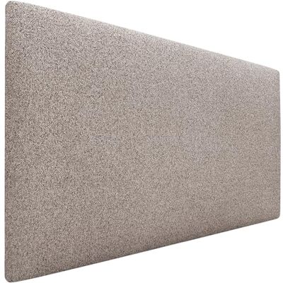 DHOME Hoofdbord van gladde stof, gestoffeerd, effen, van gladde stof, hoogte 70 cm, dikte 4 cm of 8 cm, voor bevestiging aan de muur, absorberend, hoofdeinde voor slaapkamer en bed (zand, 105 cm DHOME Hoofdbord van gladde stof, gestoffeerd, effen, van gladde stof, hoogte 70 cm, dikte 4 cm of 8 cm, voor bevestiging aan de muur, absorberend, hoofdeinde voor slaapkamer en bed (zand, 105 cm