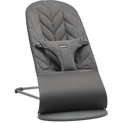 BabyBjörn Bliss hangmat, stof, bloemblaadjesvulling, antraciet BabyBjörn Bliss hangmat, stof, bloemblaadjesvulling, antraciet