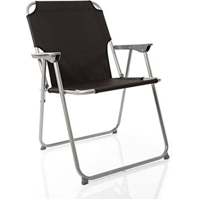 BigDean Vouwstoel, klapstoel, campingstoel, robuuste campingstoel, belastbaar tot 120 kg, klassieke klapstoel, tuinstoel, campingstoel, opvouwbare campingstoel BigDean Vouwstoel, klapstoel, campingstoel, robuuste campingstoel, belastbaar tot 120 kg, klassieke klapstoel, tuinstoel, campingstoel, opvouwbare campingstoel